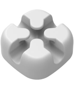 Orico Desktop Cable Cross Clip - Grey - Grey