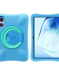 OUKITEL OT6 10.1" Wifi Kids Tablet with 4GB RAM + 64GB ROM, 8000mAh Battery, Blue Cover - Purple with Blue Cover