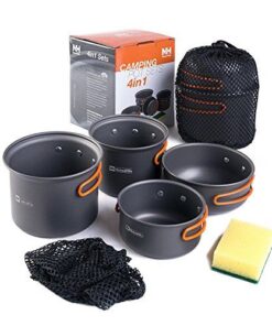 Outdoor 4 in 1 Camping Cookware