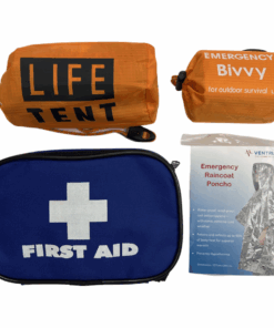 Outdoor Survival Pack - Mylar and First Aid