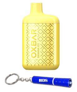 Oxbar 7000 Puff 50mg Disposable Vape - Banana Ice with HDS Torch
