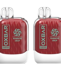 Oxbar 8000 Puff Disposable Vape 50mg - Rainbow Drop - 2 Pack