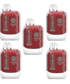 Oxbar 8000 Puff Disposable Vape 50mg - Rainbow Drop - 5Pack