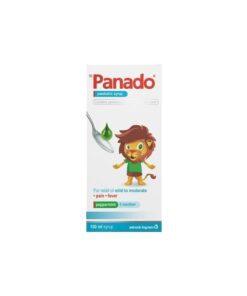 Panado Pain & Fever Relief Syrup Paracetamol Paediatric Regular 100 MLT
