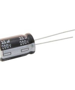 Panasonic, Electrolytic Capacitor, 16 mm, 35 V, Radial Leaded, , ECA1VHG222