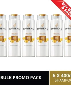 Pantene Pro-V Revitalizing Moisture & Renewal Shampoo - 6 x 400ml Bulk Pack