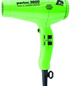 Parlux 3800 Eco Ceramic & Ionic 2100W Hair Dryer - Lime Green