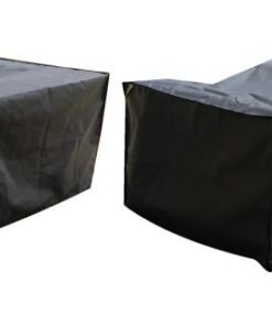 Patio Solution Covers Armchair Cover Twinpack in Ripstop - UV Charcoal