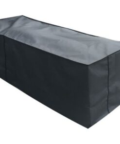 Patio Solution Covers - Couch Cover in Ripstop UV - Charcoal (Size: S)