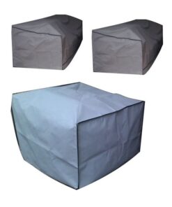 Patio Solution Covers - Couch Covers Combo no.6 Mixed Pack in Ripstop UV - Dove Grey