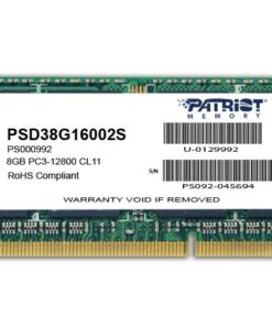 Patriot Signature Line 8GB DDR3 SO-DIMM Dual Rank RAM