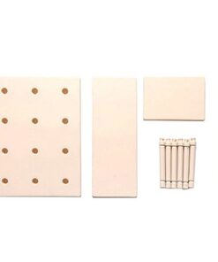 Peg Board Room Organizer Set