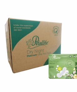 Petallite Organic Dry Night Platinum Ultra-Thin Pads - 252 Pads