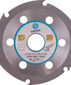 PG Mini Blade 6 Teeth 115mm for Wood on Angle Grinder