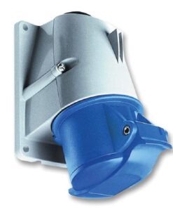 Pin & Sleeve Connector, 32 A, 250 V, Cable Mount, Socket, 2P+E, Blue