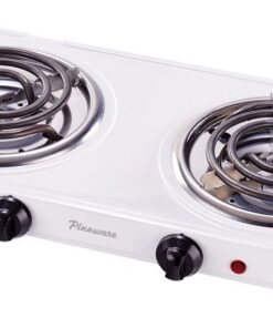 Pineware - 2000W Double Spiral Hotplate - White