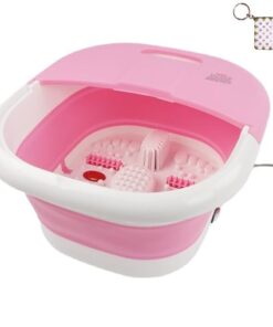 Pink & White Foot Bath Machine And A Keyholder