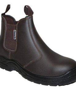 Pinnacle Austra Safety Boots - Chelsea Brown - UK 5