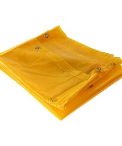 Pinnacle Welding Curtain Yellow with Eyelets - 2m x 2m