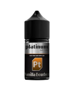Platinum Vape Juice - Vanilla Bourbon Flavour - 25mg Nic Salt - 30ml