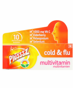 Plusssz Cold & Flu Multivitamin Effervescent - 10 Tablets