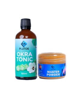 Plutos Okra Tonic and Master Powder