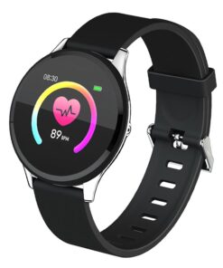Polaroid PA58 Fitness Watch with Single Touch Smartwatch - Black