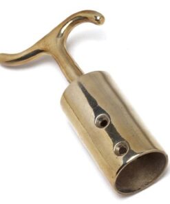 Pole Hook Brass For Window #131 Halstead