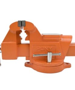 Pony Pony 6" Heavy-Duty Workshopbench Vise Swivel Base