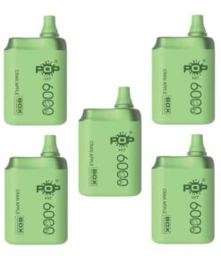 Pop Hit 6000 Puff Disposable Vape - Cran Apple - 5 Pack