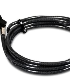 Port Design 4 Digit Notebook Combination Lock  1.8m - Black