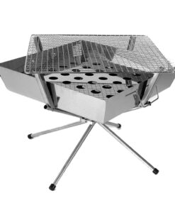 Portable Folding Stainless Steel BBQ Charcoal Grill