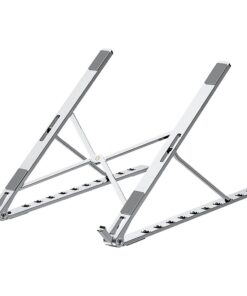 Portable Multi-Angle Aluminum Laptop Stand - Silver