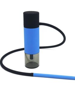 Portable Premium Hookah Easy To Carry Car Hubbly - Blue