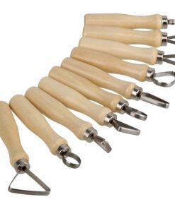 Pottery Sculpture Tool with Stainless Steel Flat Wire