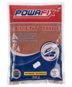 PowaFix 500g Powder Oxide - Red (Pack of 4)