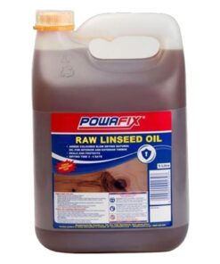 Powafix Raw Linseed Oil - 5L