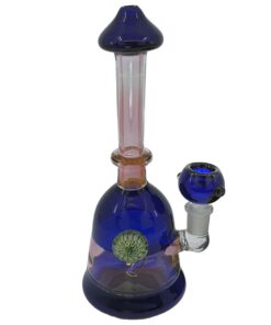 Premium Handcrafted Colour Glass Bong - bg006