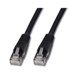 Premium Line 0.5m CAT6 Moulded Flylead - Black