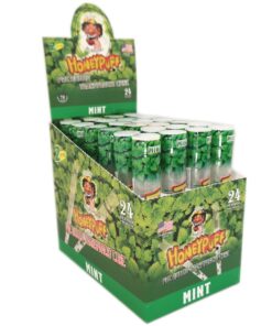 Prerolled Cones With Flavour Pre Rolled Cone - 24 Tubes/48 Cones - Mint