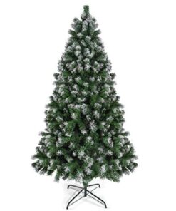 Pretex Premium Flocked Christmas Tree - 180 cm