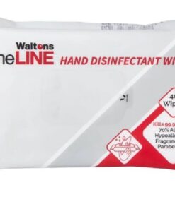 PrimeLine 70% Alcohol Sanitiser Wipes ( 40 Wipes Per Pack) x 5