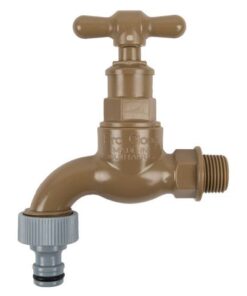 Pro-Close Garden Tap - 15mm X 3/4"