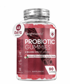 Probiotic Gummies High Strength natural Strawberry & Vanilla Flavour