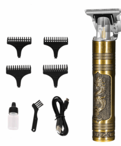 Professional hair clipper with adjustable blades