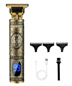 Professional LED Display Hair Clipper/Trimmer Electric Rechargeable