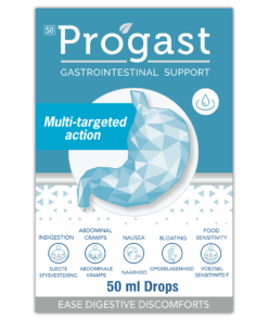 Progast Multi-Action Drops - IBS, Heartburn, Nausea & Cramps (50ml)