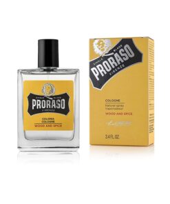 Proraso Single Blade Cologne Wood & Spice 100ml Yellow