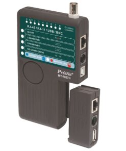 Proskit RJ45/11/12/BNC/USB Cable Tester