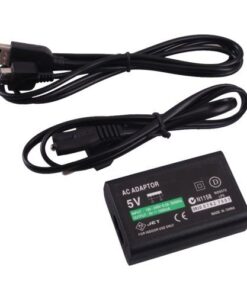 PS Vita Charger Power Supply with Power Cord - Black